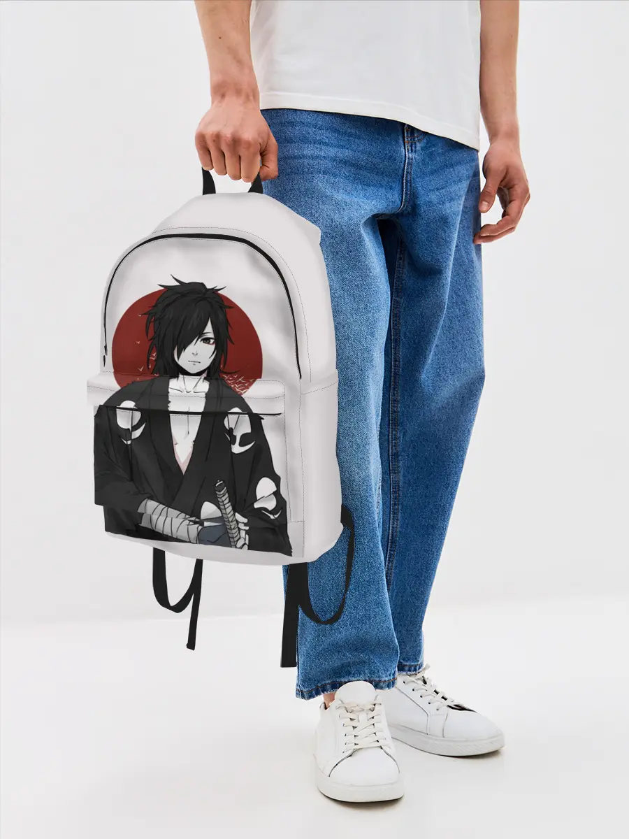 Рюкзак джинсовый / Дороро и Хяккимару