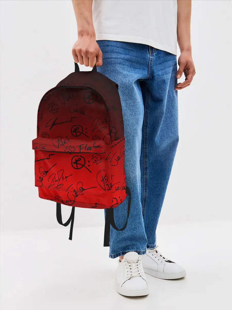 Рюкзак джинсовый / RAMMSTEIN