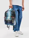 Рюкзак джинсовый / Оверлорд Пасти