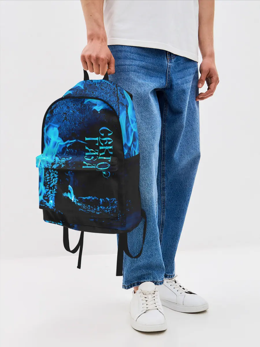 Рюкзак джинсовый / Сектор Газа