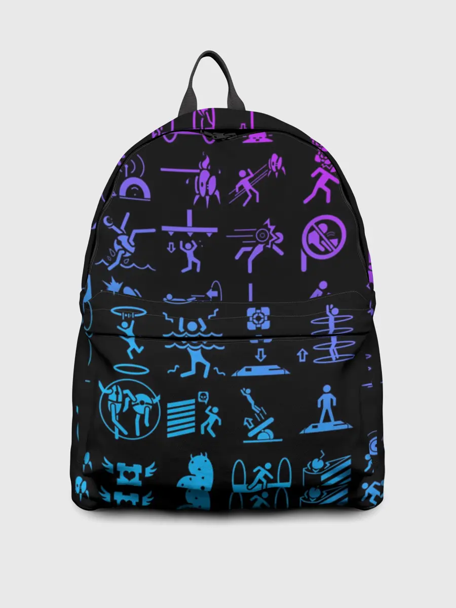 Рюкзак джинсовый / Portal icons