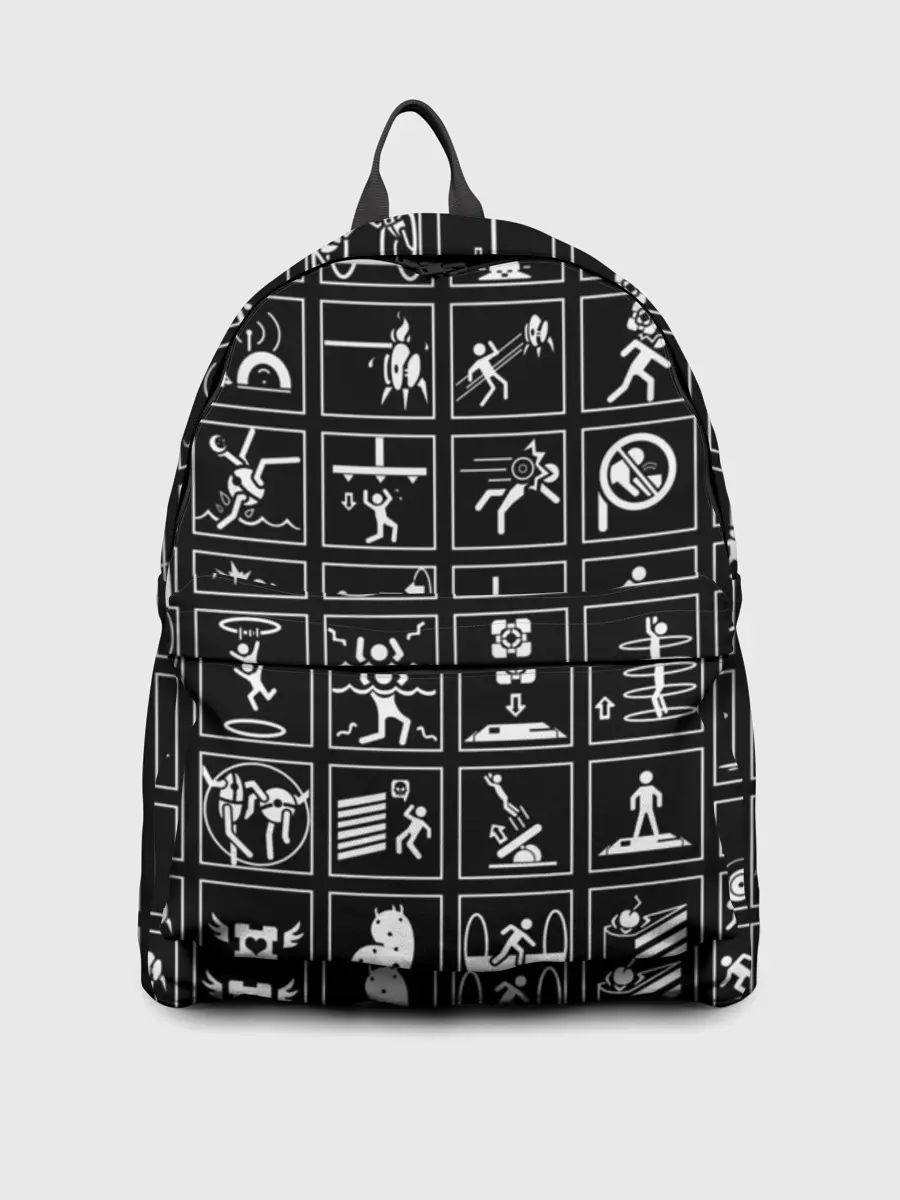 Рюкзак джинсовый / Portal icons