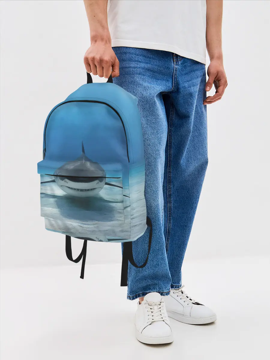 Рюкзак джинсовый / Анфас