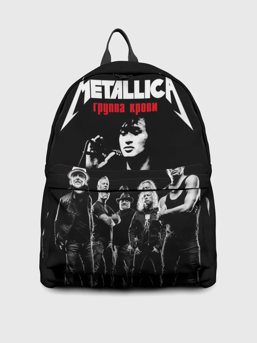 Рюкзак джинсовый / Metallica Группа крови