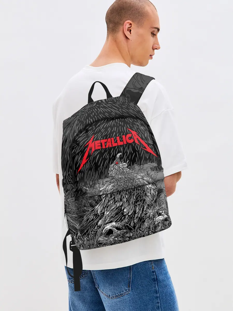Рюкзак джинсовый / Metallica
