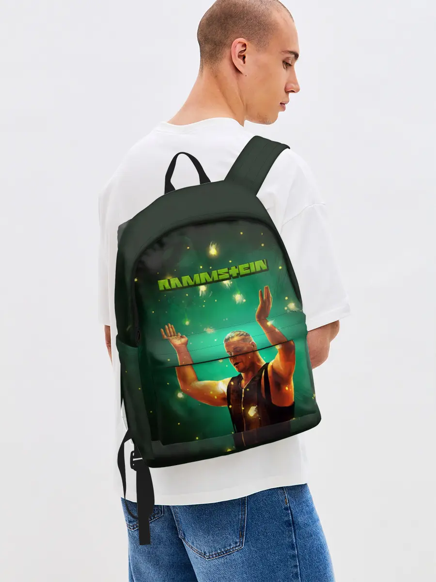 Рюкзак джинсовый / Rammstein