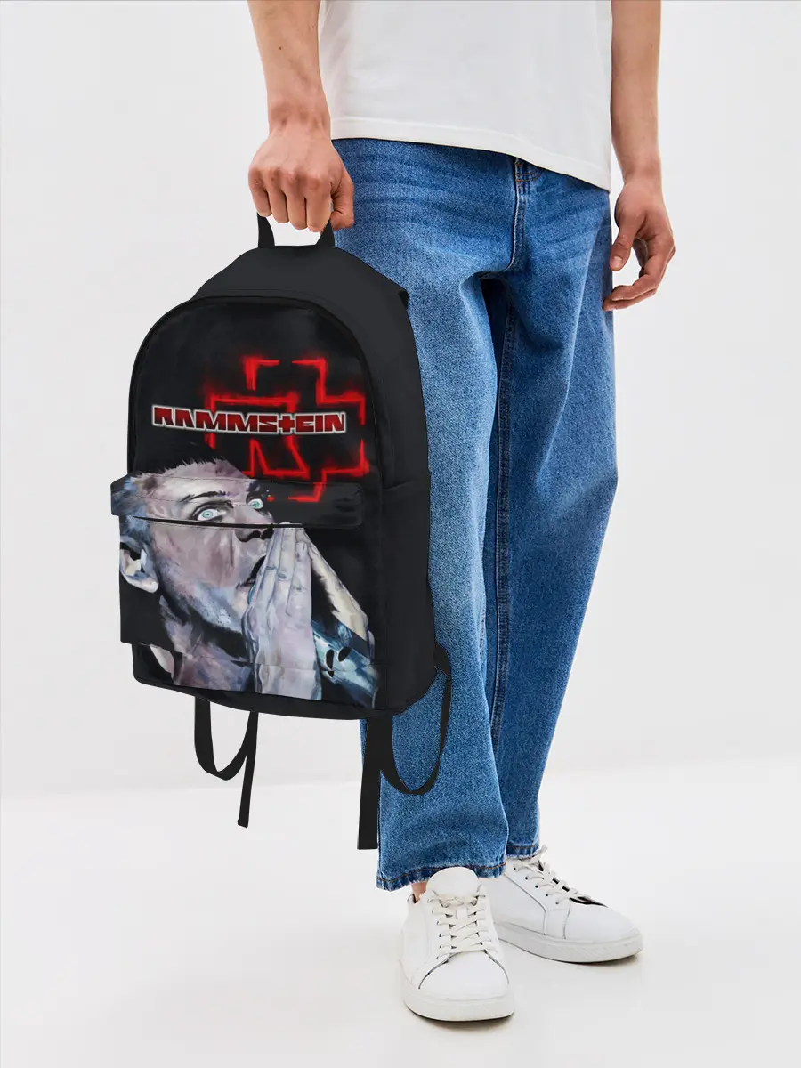 Рюкзак джинсовый / Rammstein