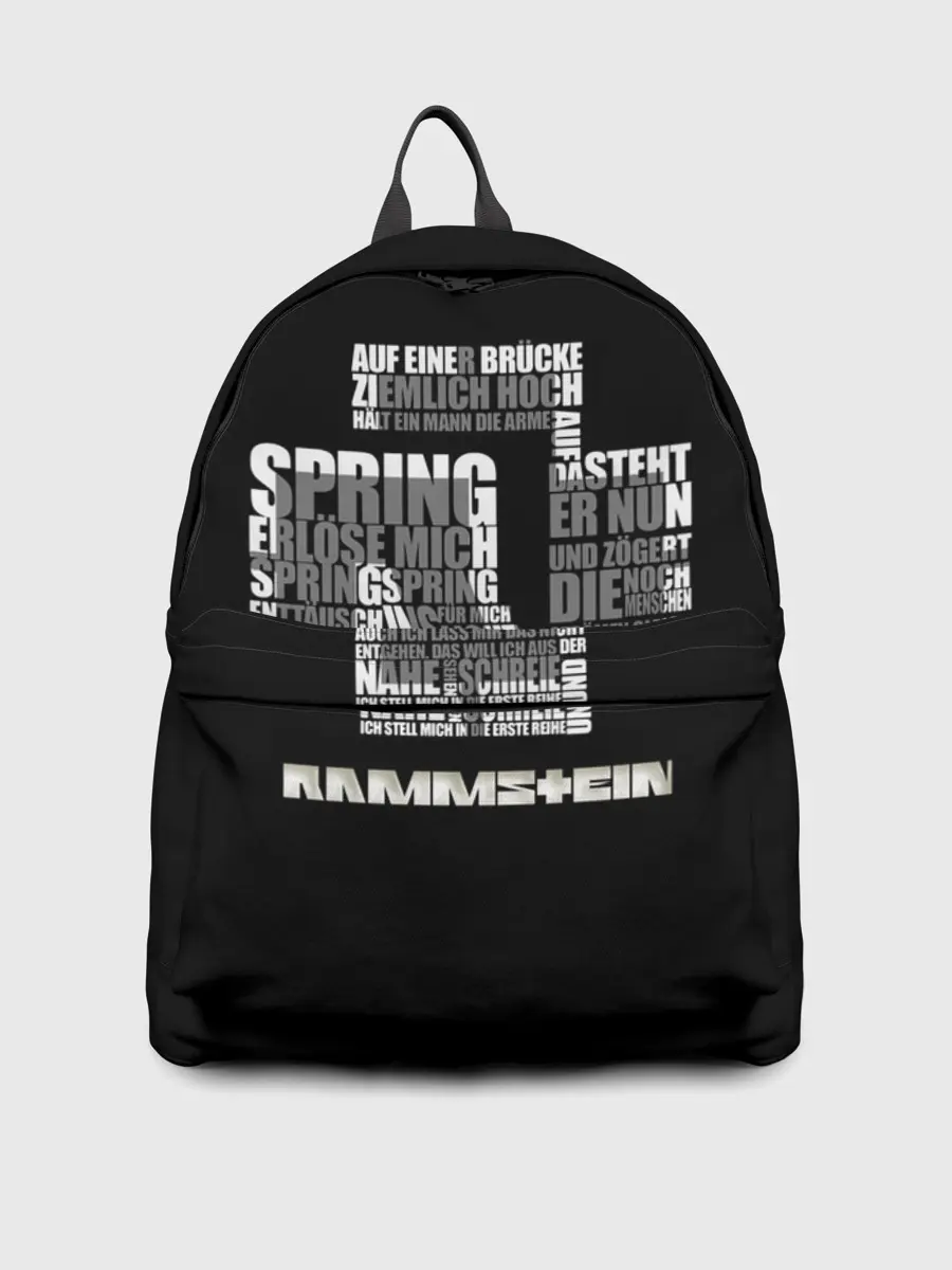 Рюкзак джинсовый / Rammstein
