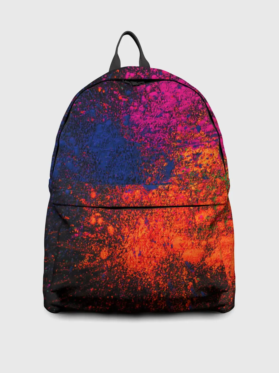 Рюкзак джинсовый / Брызги краски