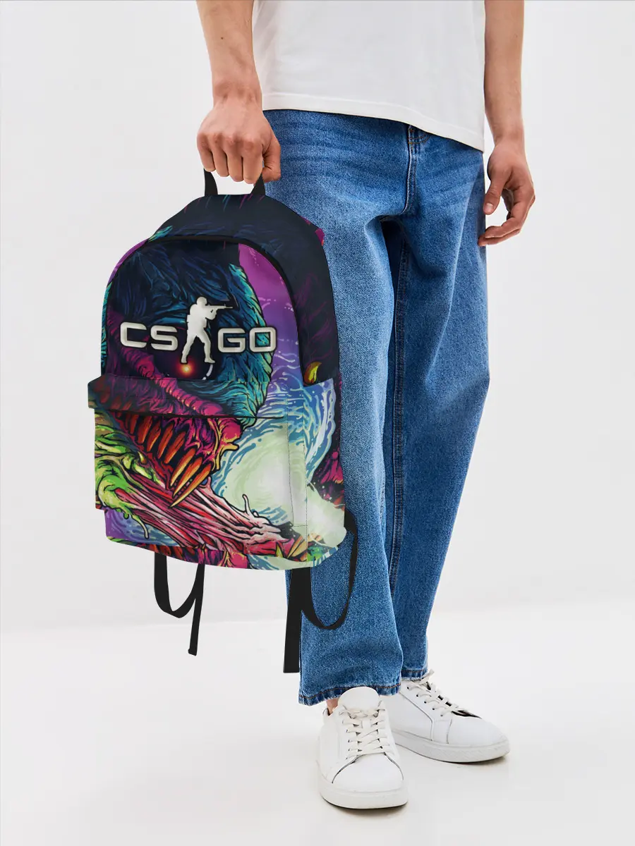 Рюкзак джинсовый / CS:GO