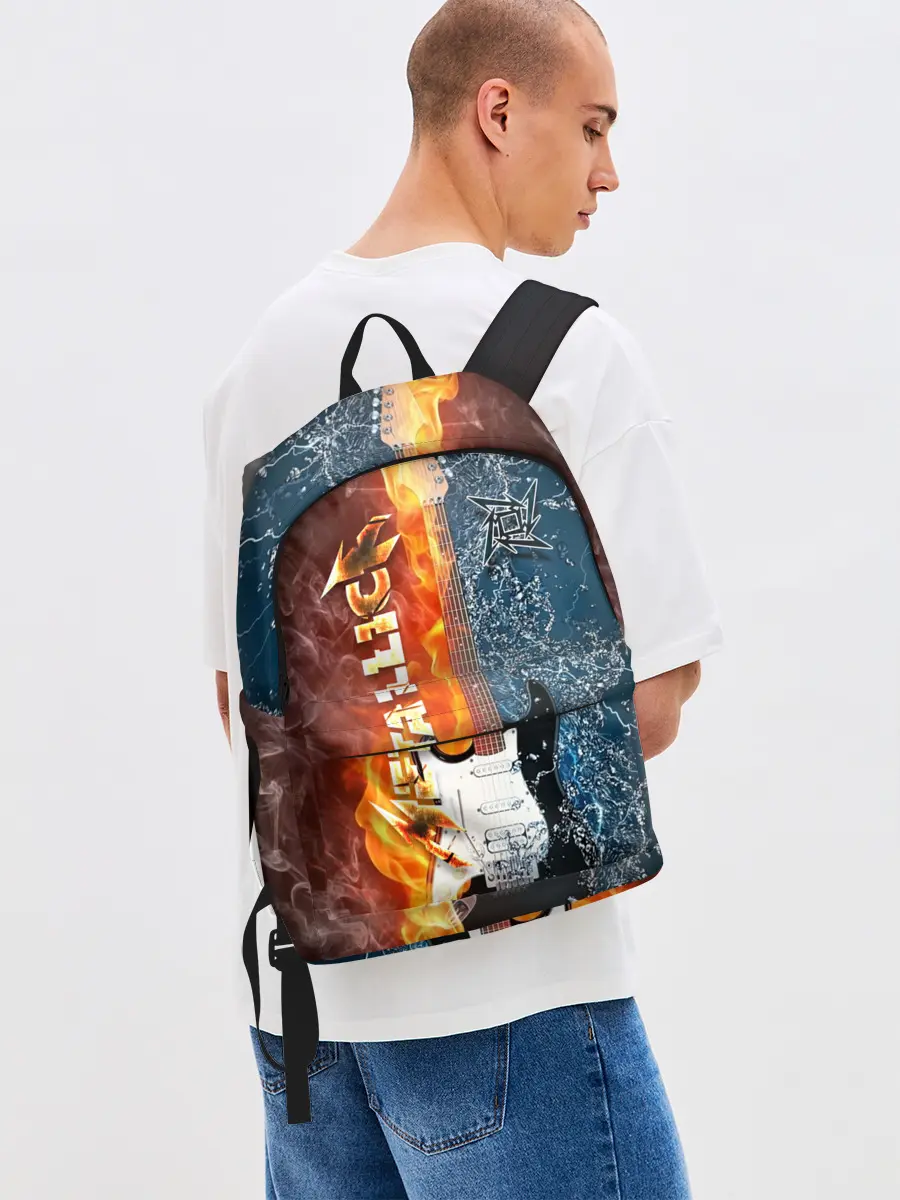 Рюкзак джинсовый / Metallica