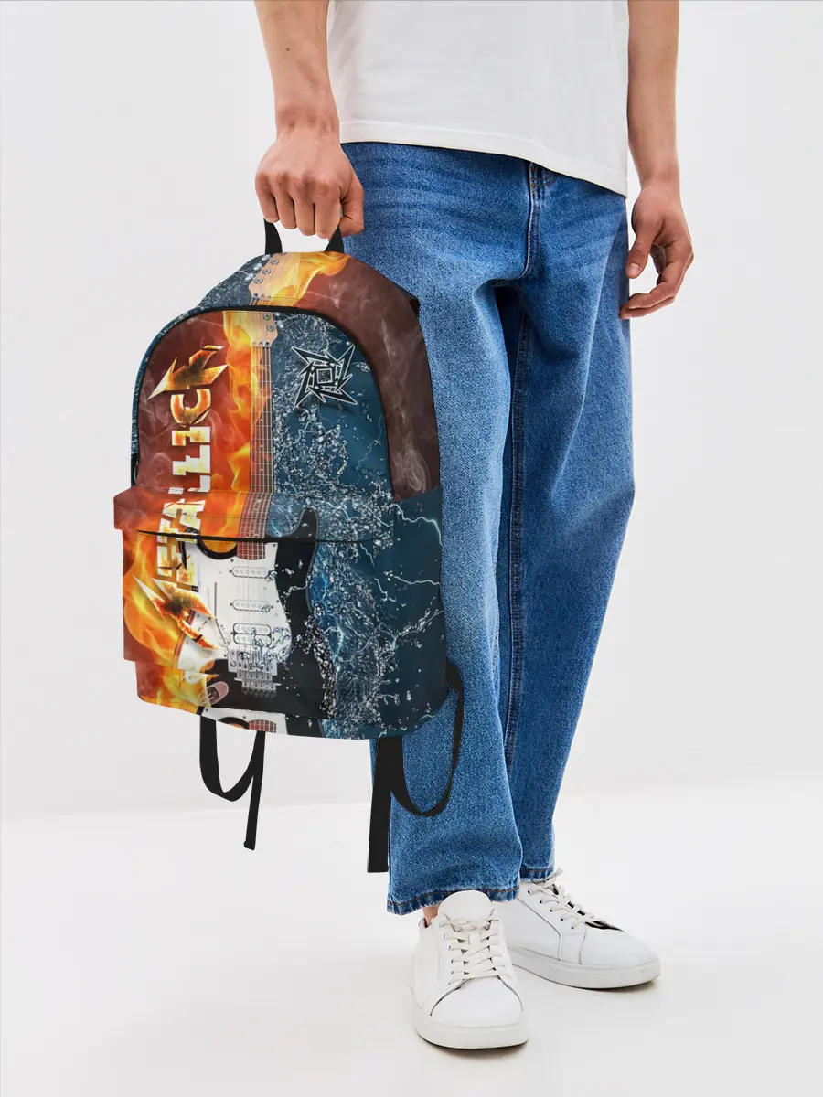 Рюкзак джинсовый / Metallica