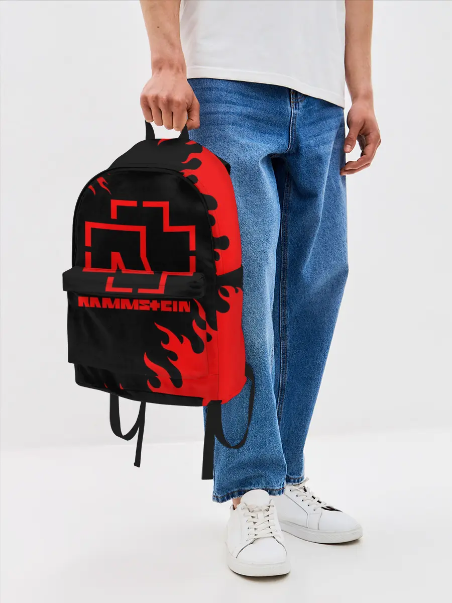 Рюкзак джинсовый / RAMMSTEIN