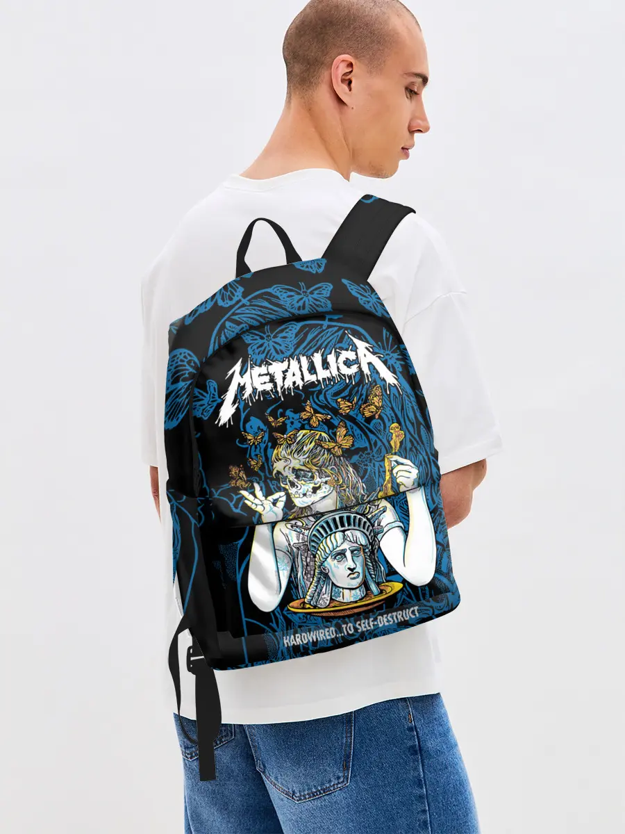 Рюкзак джинсовый / Metallica