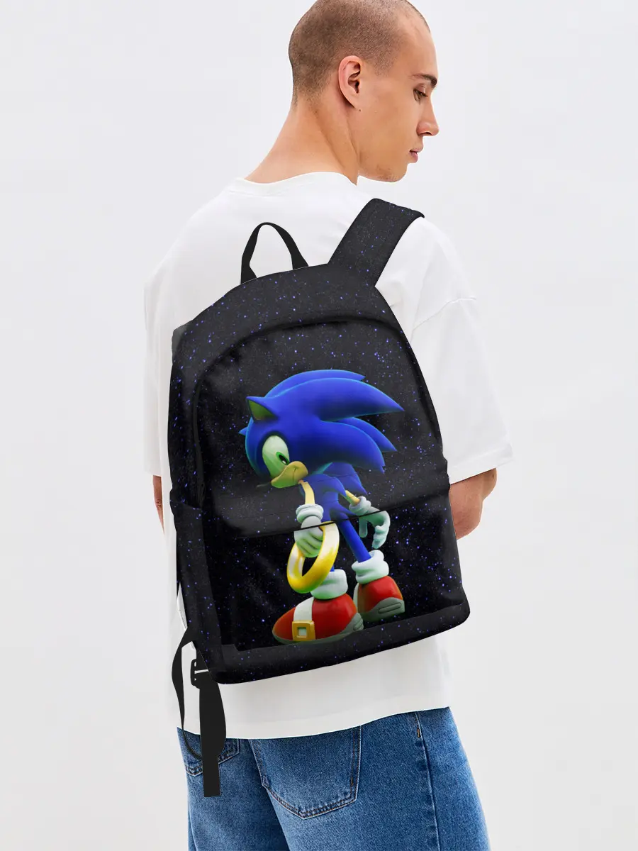 Рюкзак джинсовый / Sonic