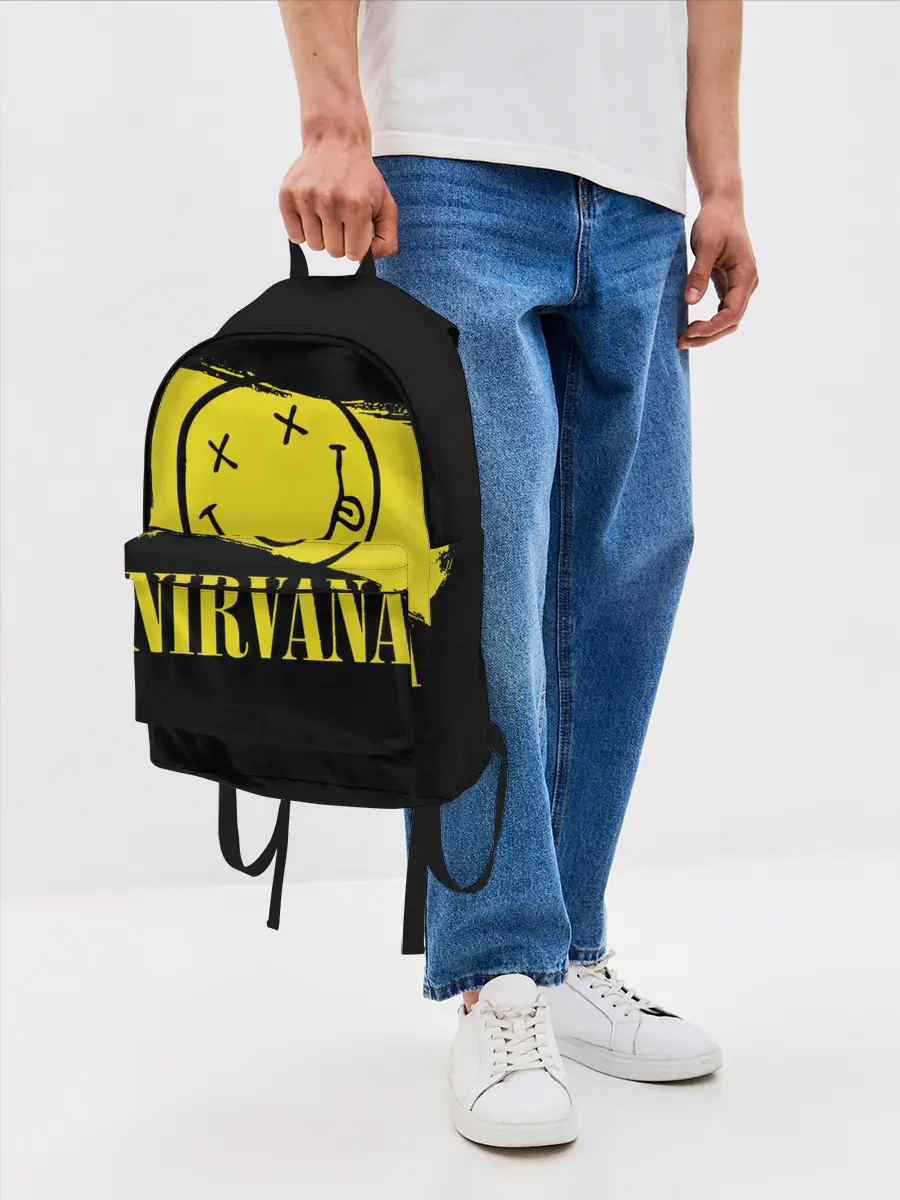 Рюкзак джинсовый / Nirvana