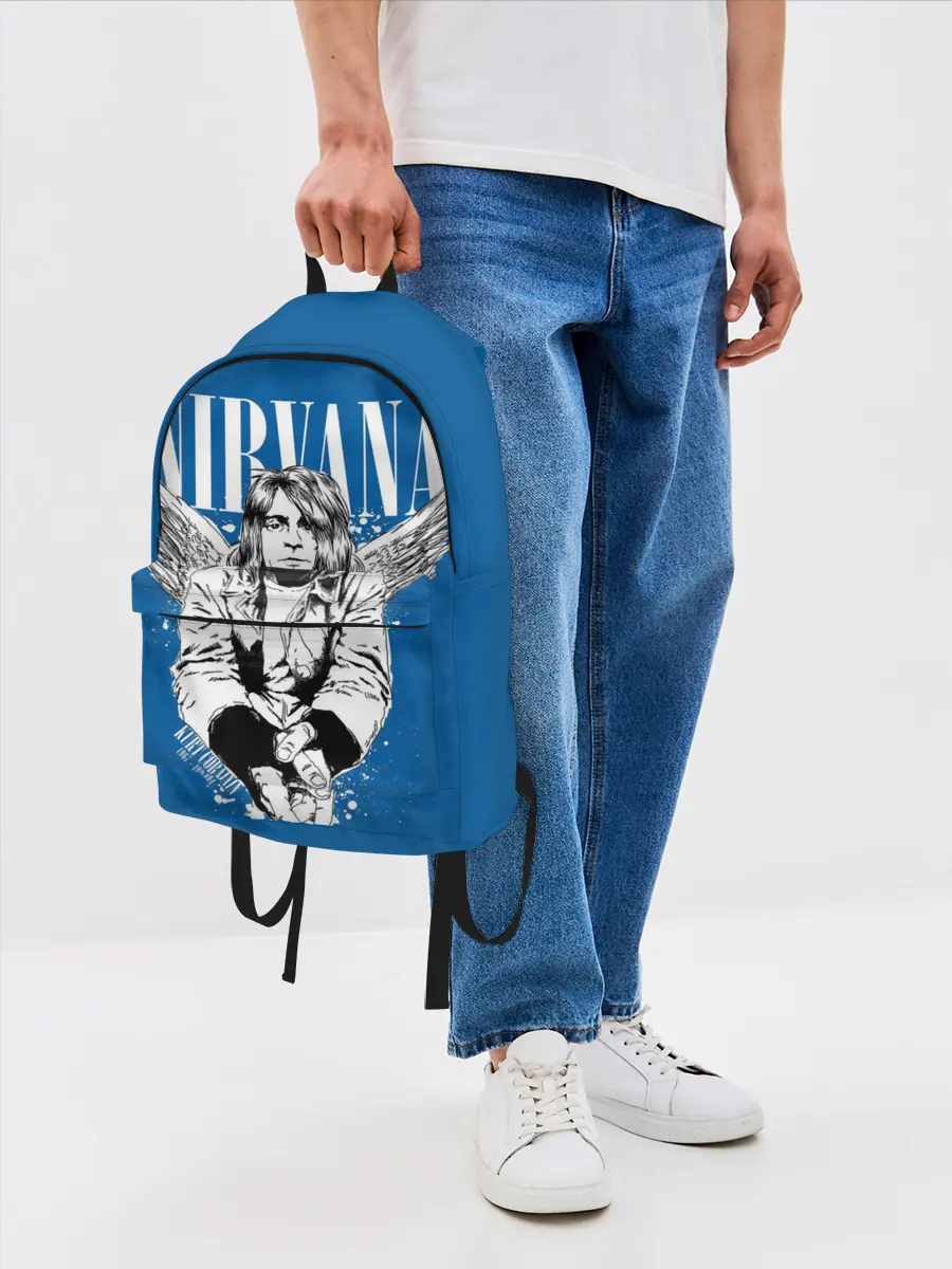 Рюкзак джинсовый / Nirvana