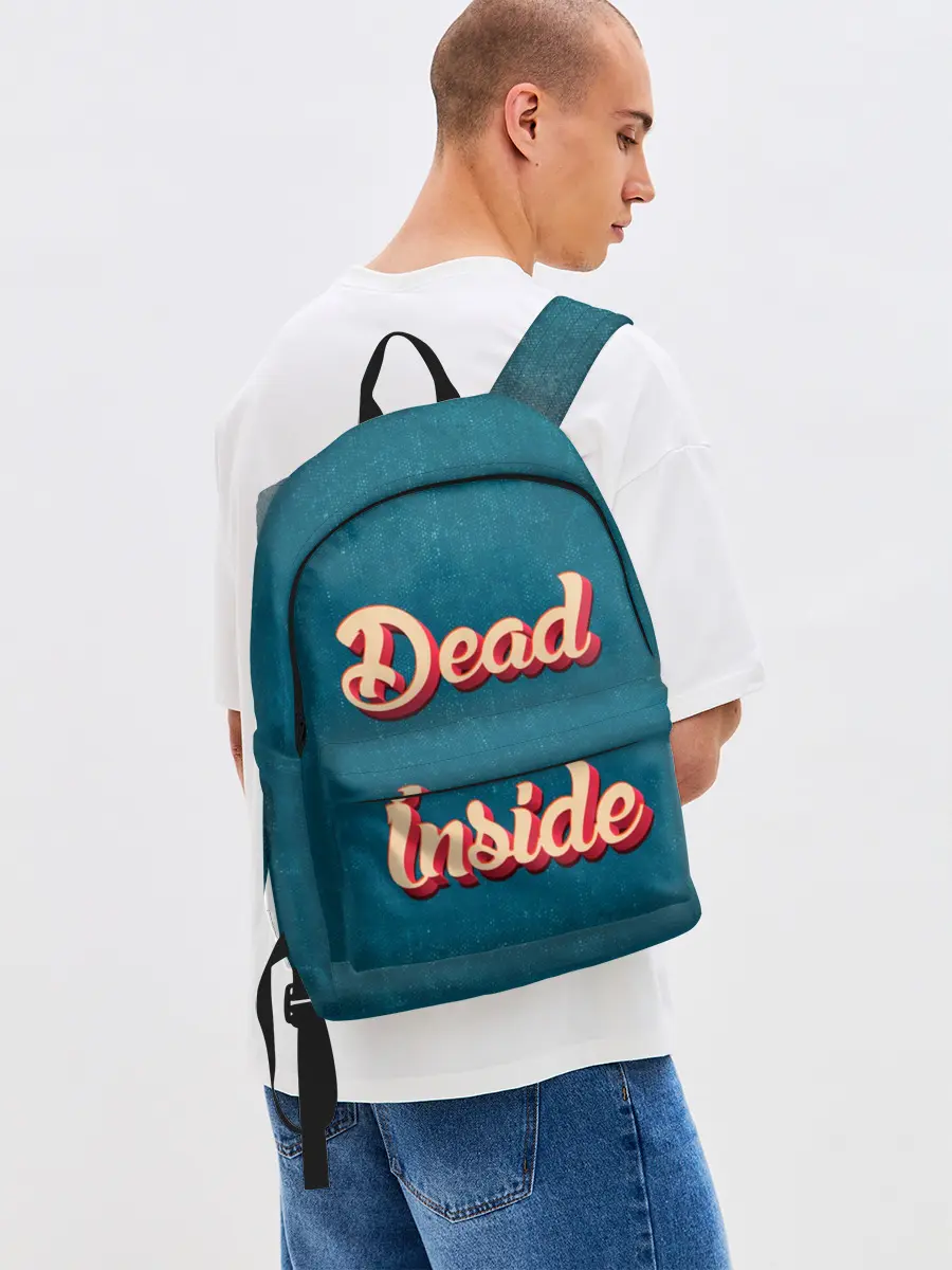 Рюкзак джинсовый / Dead inside