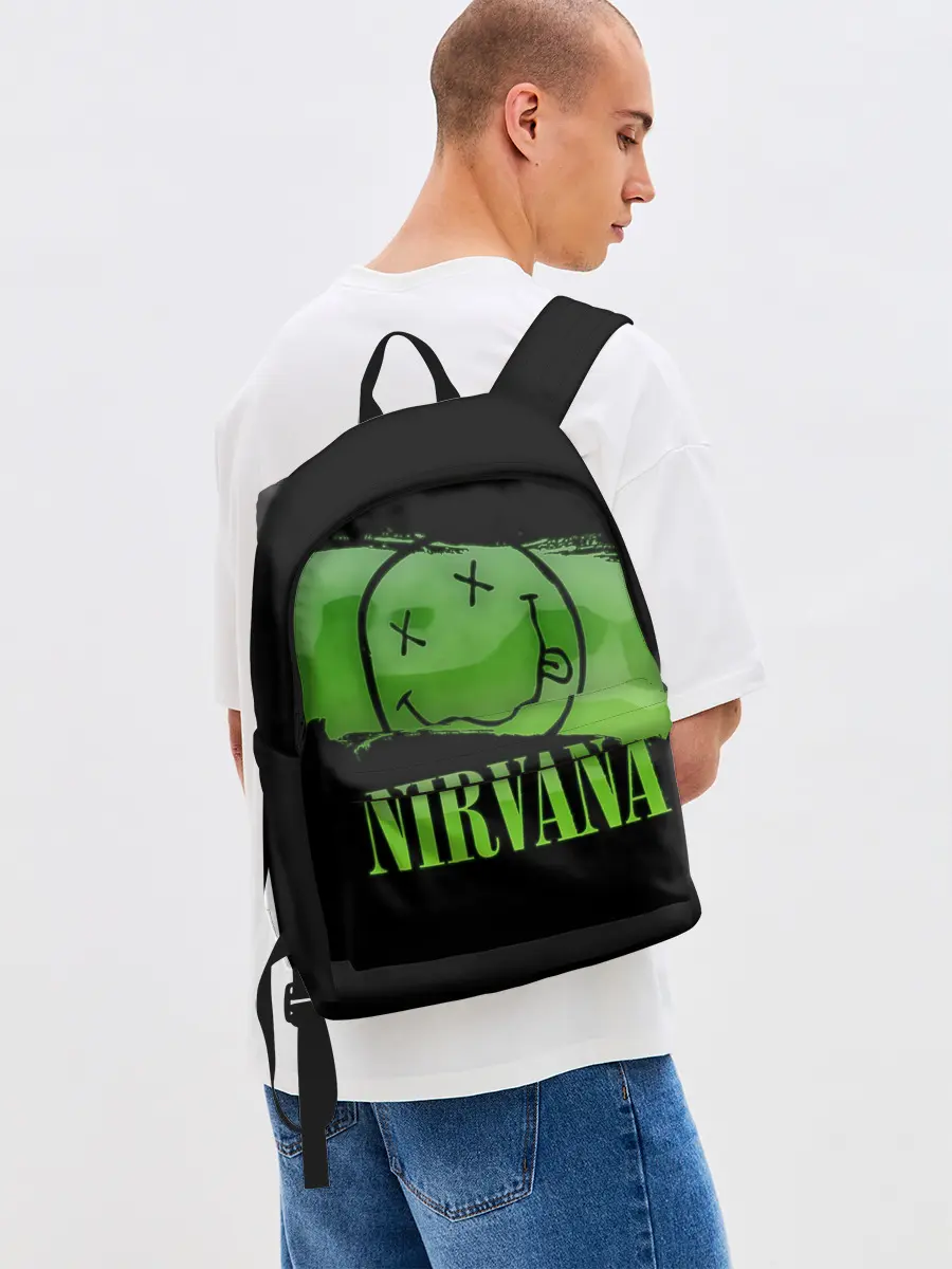 Рюкзак джинсовый / Nirvana