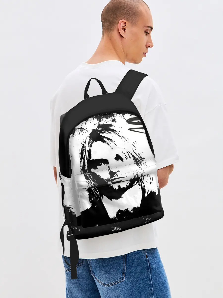 Рюкзак джинсовый / Kurt Cobain