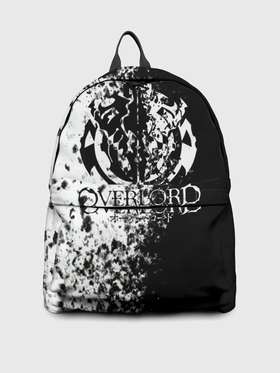 Рюкзак джинсовый / чб спрей оверлорд