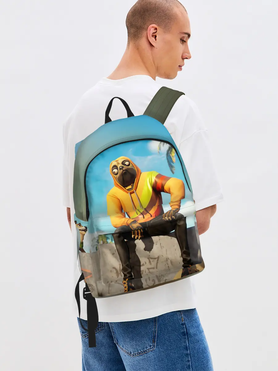 Рюкзак джинсовый / Fortnite Doggy
