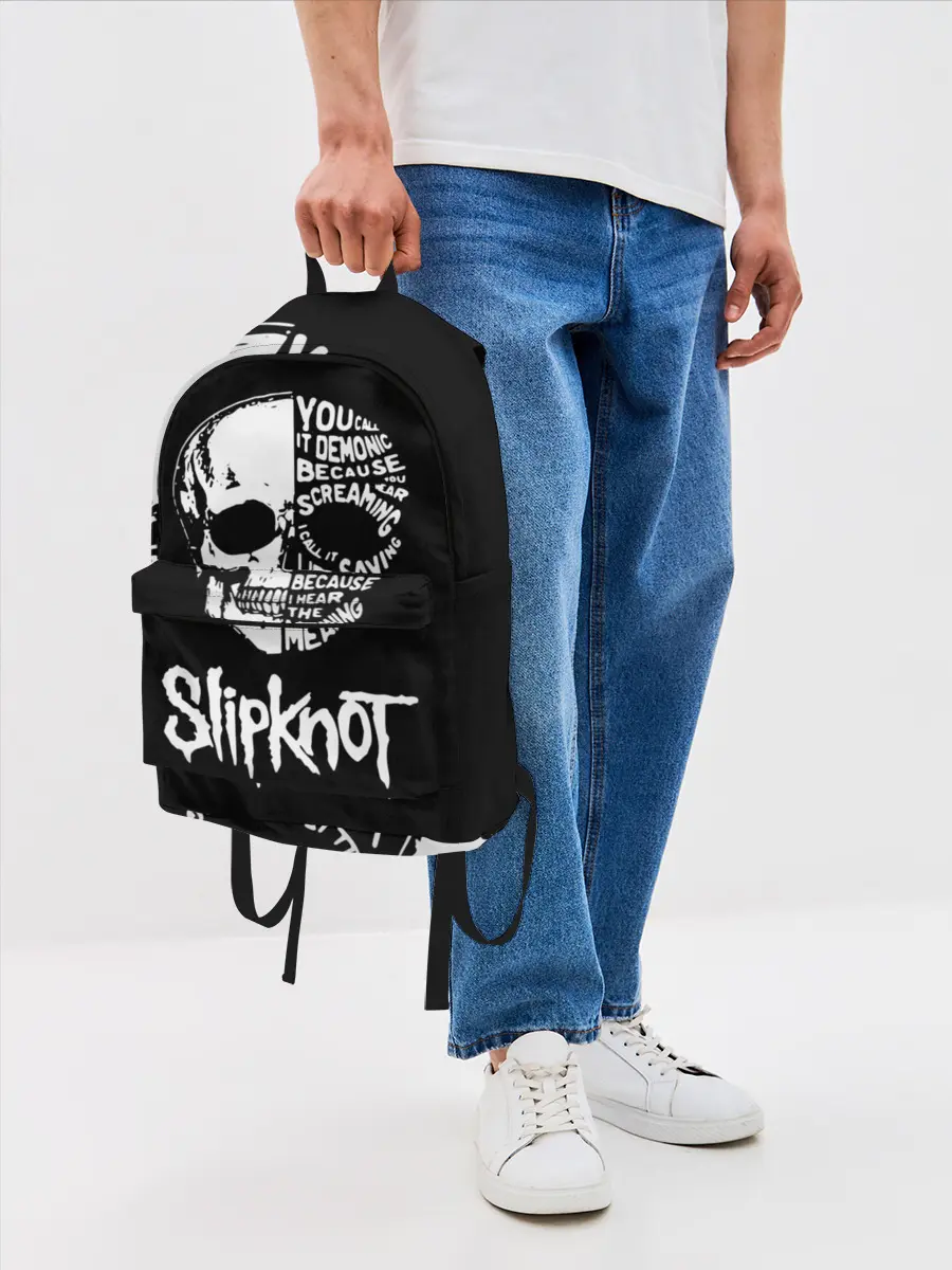 Рюкзак джинсовый / Slipknot