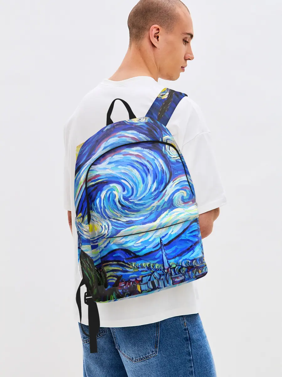 Рюкзак джинсовый / ВАНГОГ