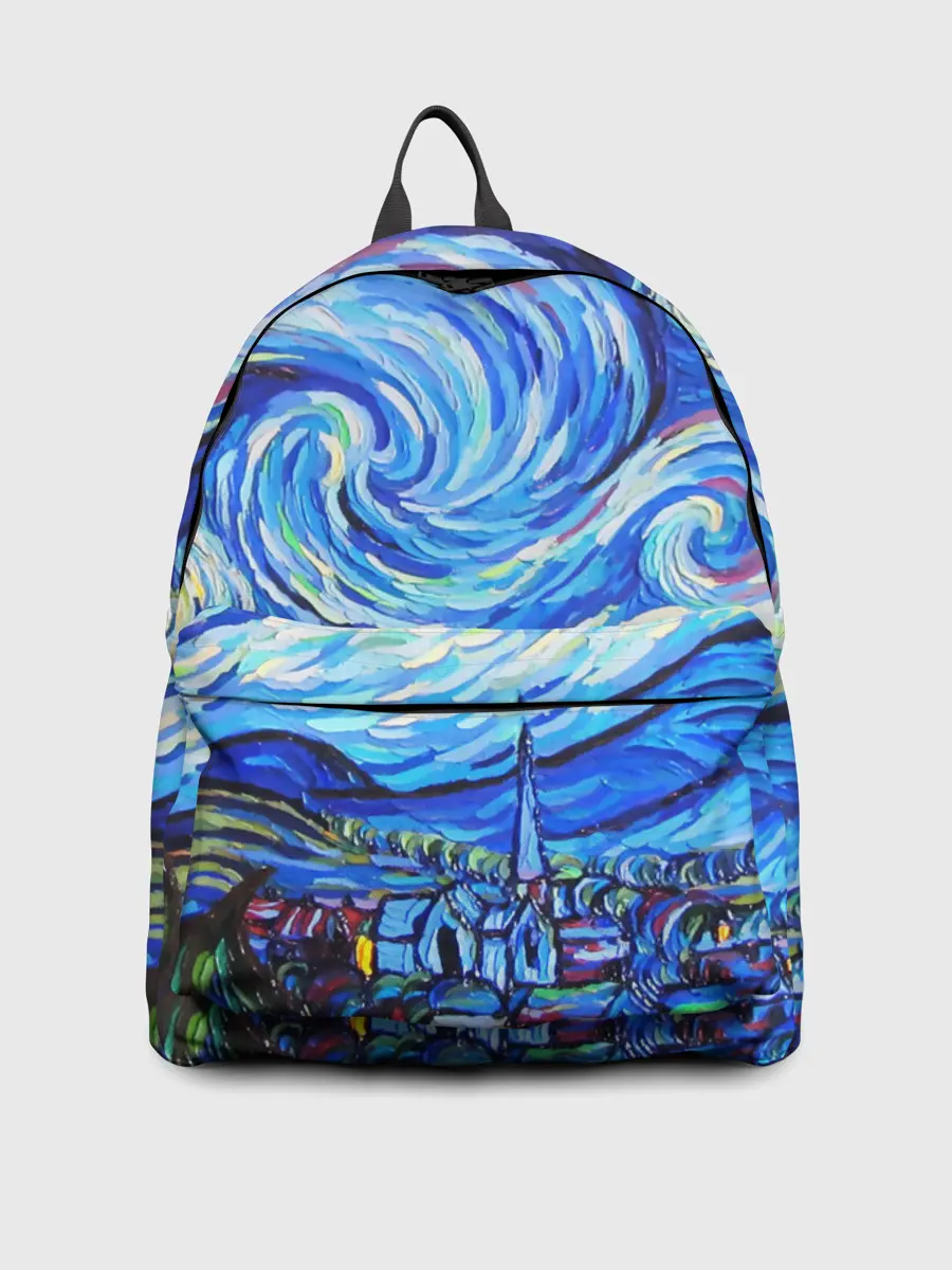 Рюкзак джинсовый / ВАНГОГ