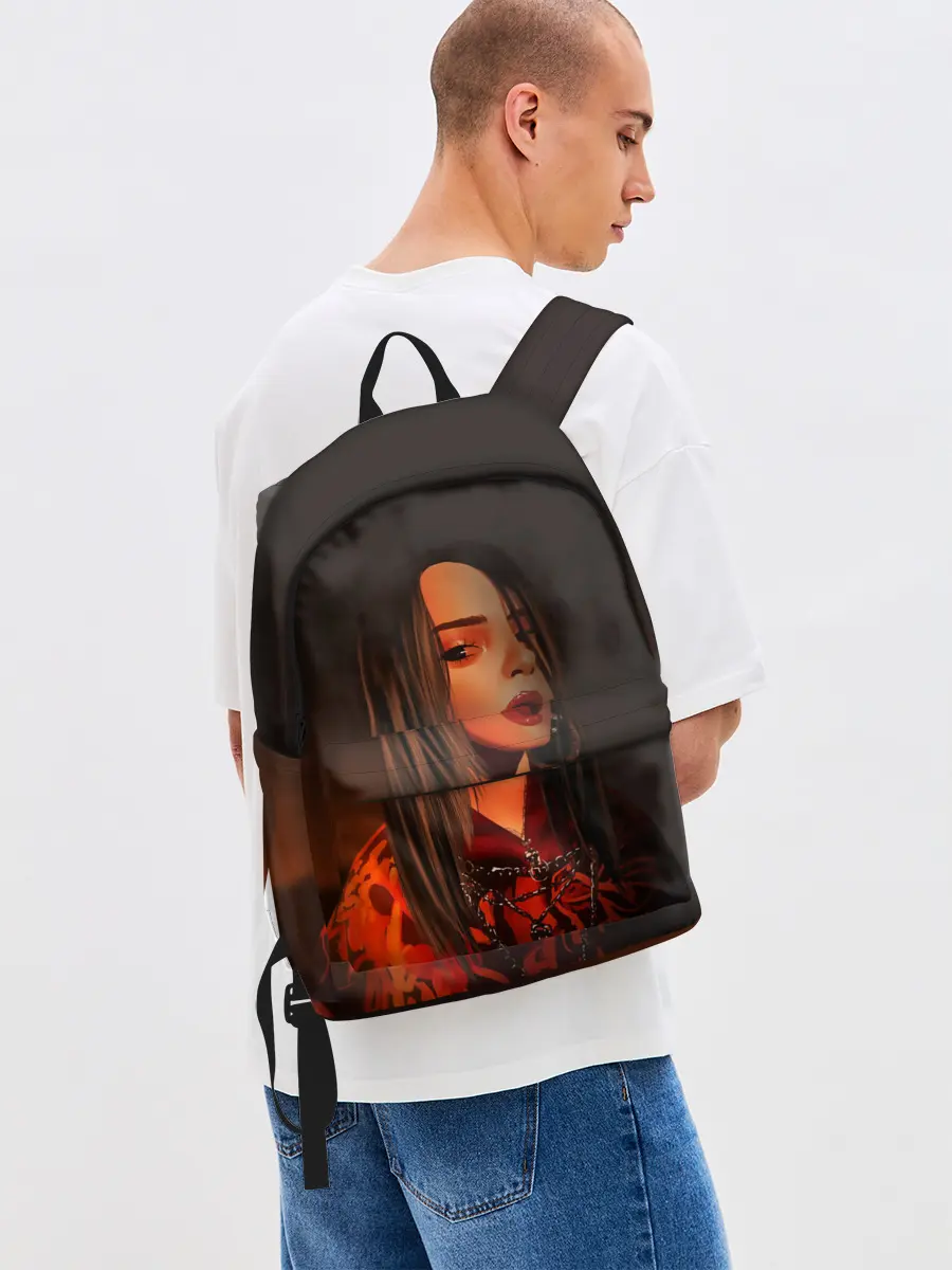 Рюкзак джинсовый / Billie Eilish