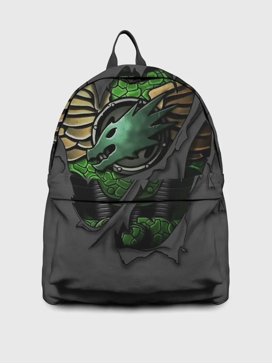 Рюкзак джинсовый / Доспехи Саламандр