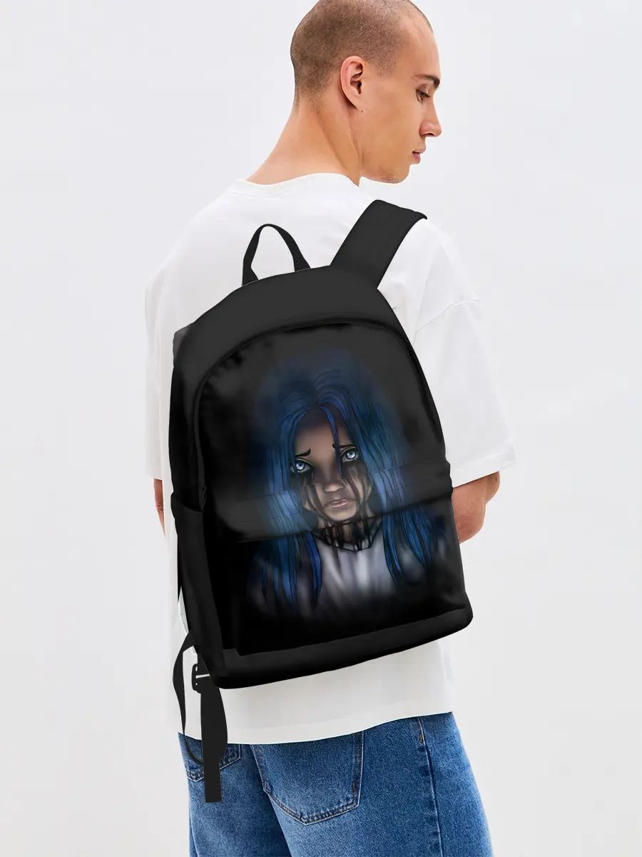 Рюкзак джинсовый / Слёзы Билли Айлиш