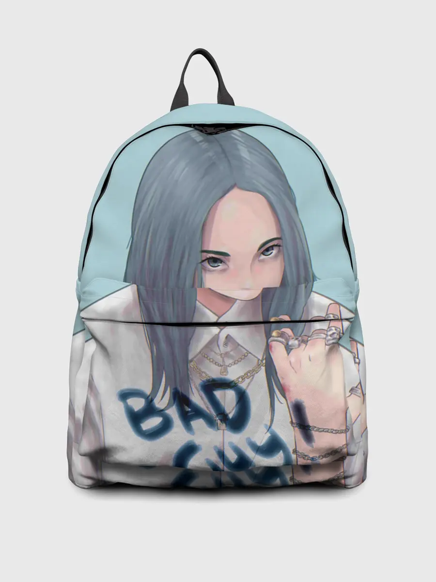 Рюкзак джинсовый / Billie Eilish