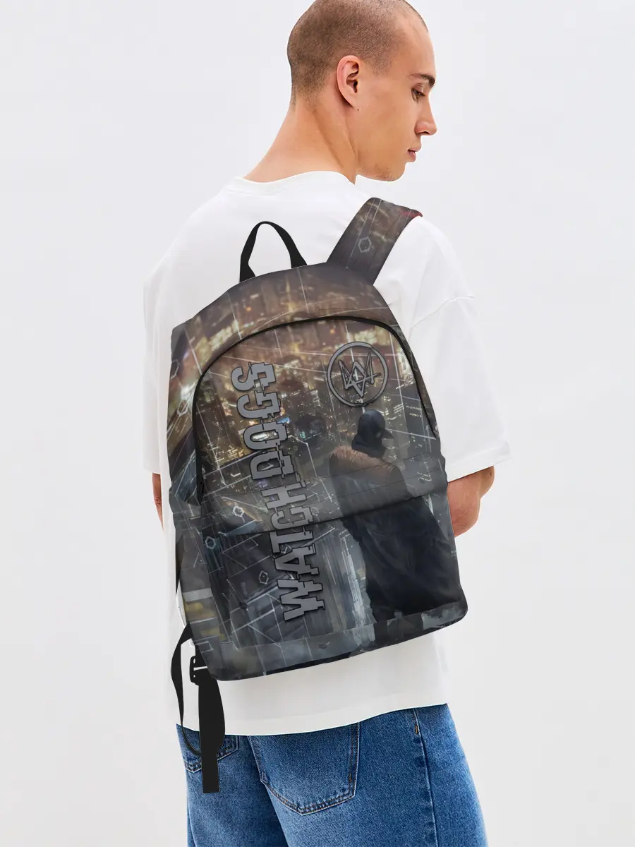 Рюкзак джинсовый / Watch Dogs