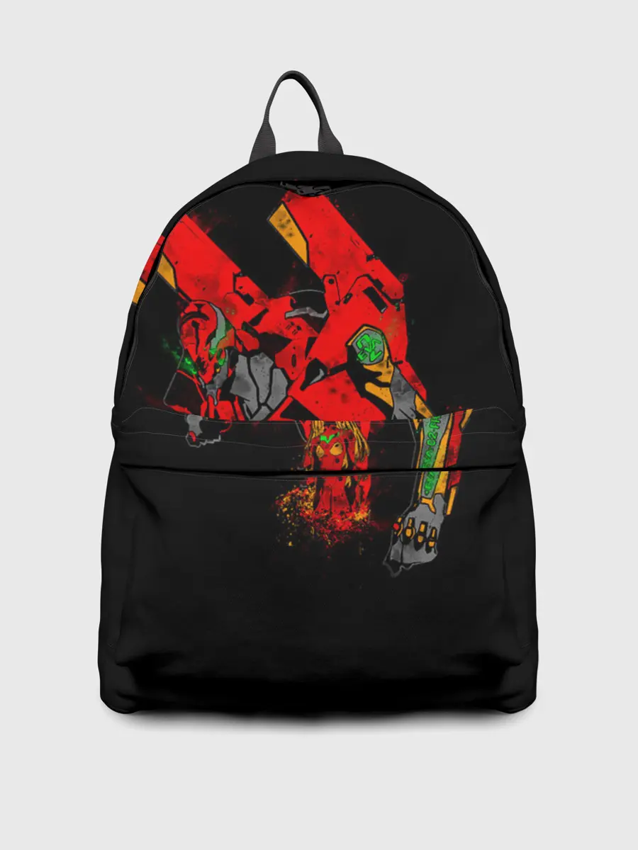 Рюкзак джинсовый / Боевые роботы Евангелион