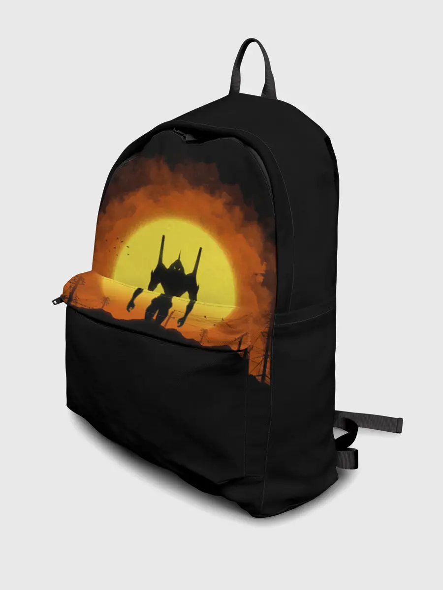 Рюкзак джинсовый / evangelion yellow planet