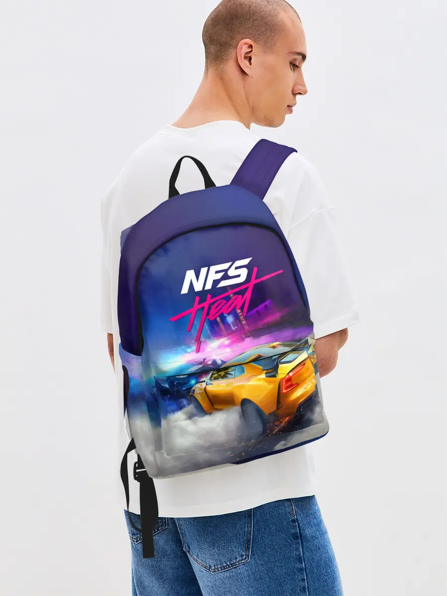 Рюкзак джинсовый / NEED FOR SPEED - HEAT