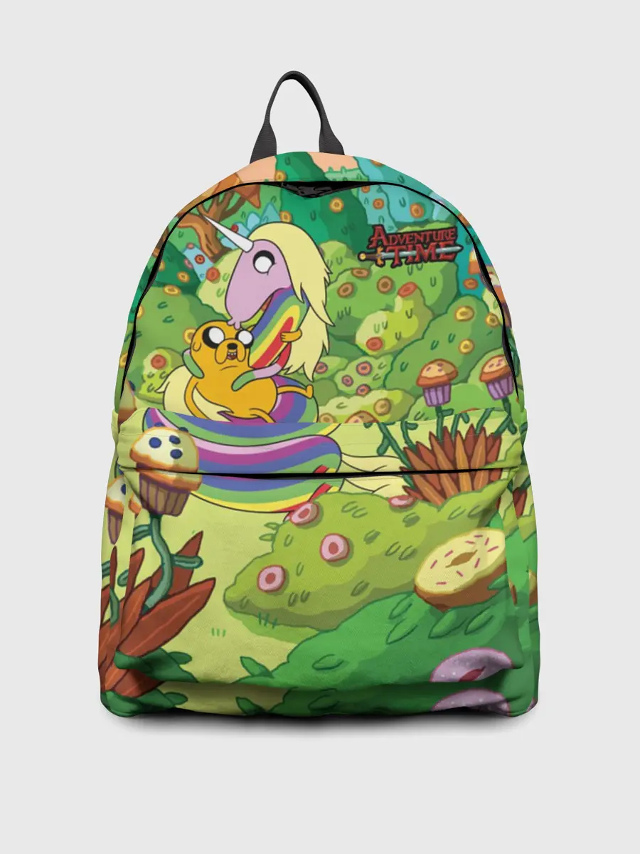 Рюкзак джинсовый / Ливнерог и Джейк