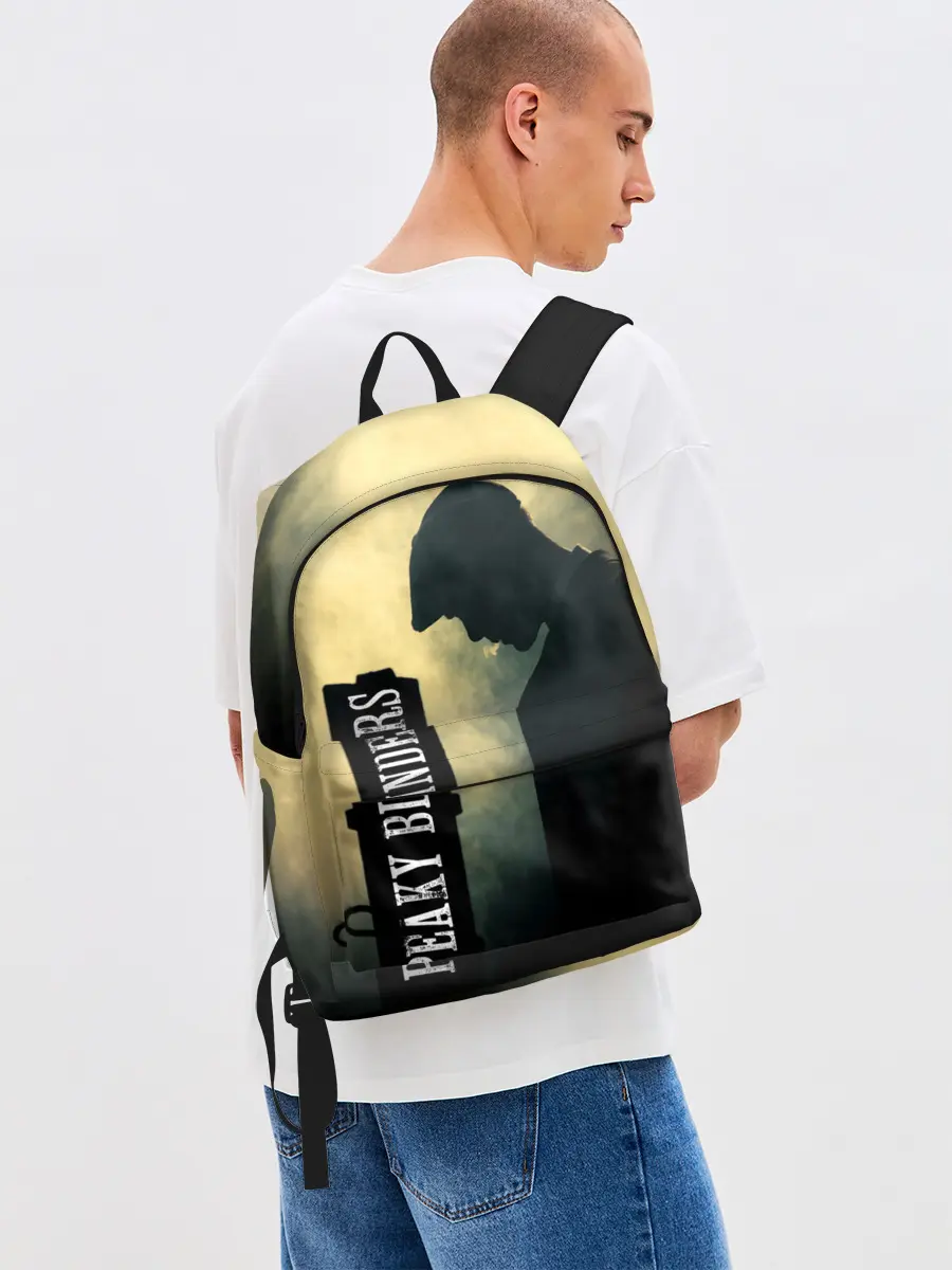 Рюкзак джинсовый / Острые козырьки