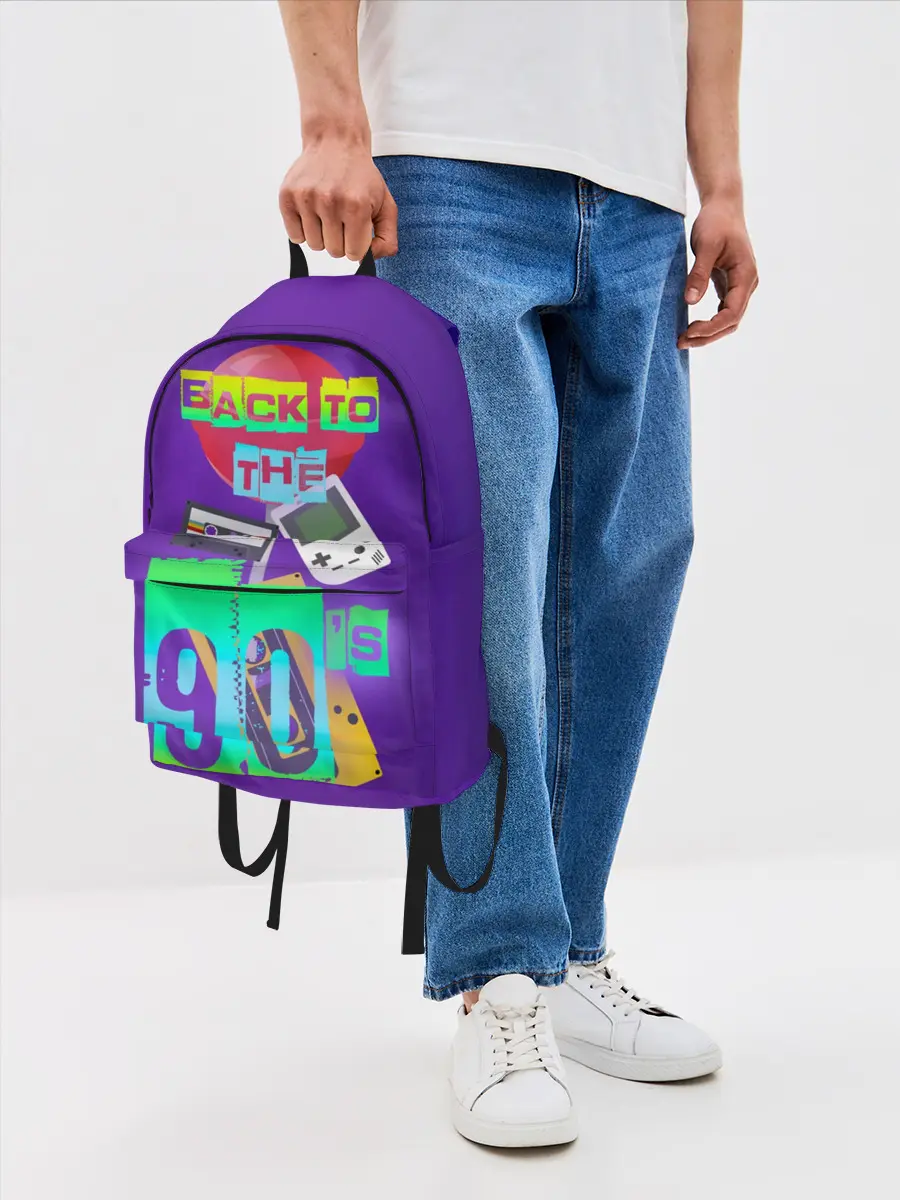 Рюкзак джинсовый / Назад в 90