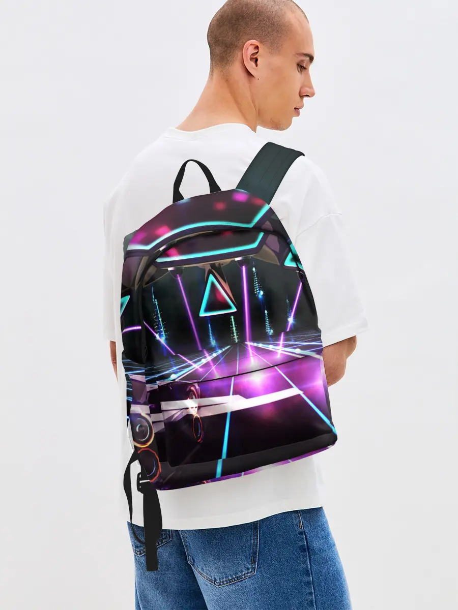 Рюкзак джинсовый / КИБЕРГОРОД