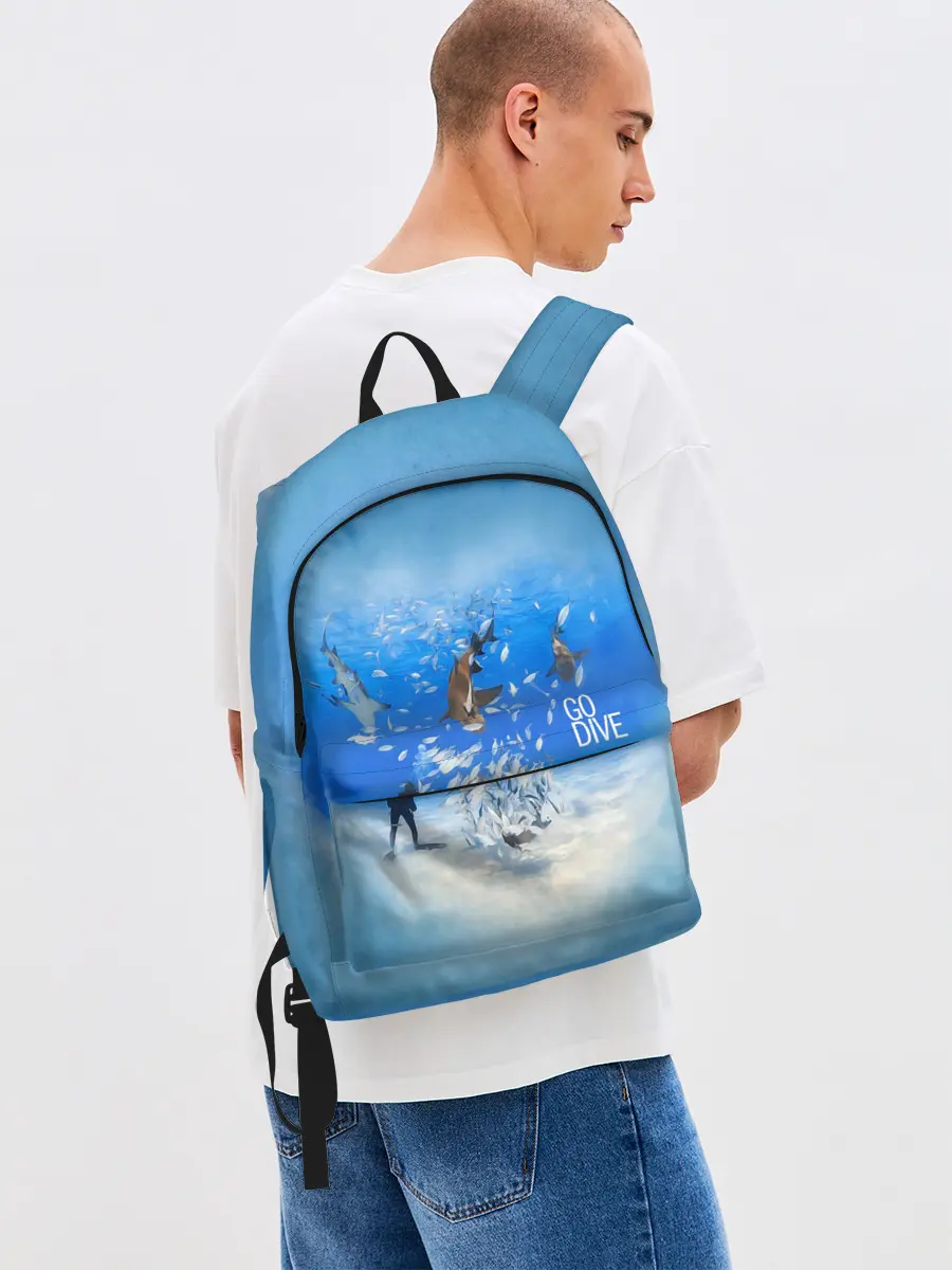 Рюкзак джинсовый / Go Dive