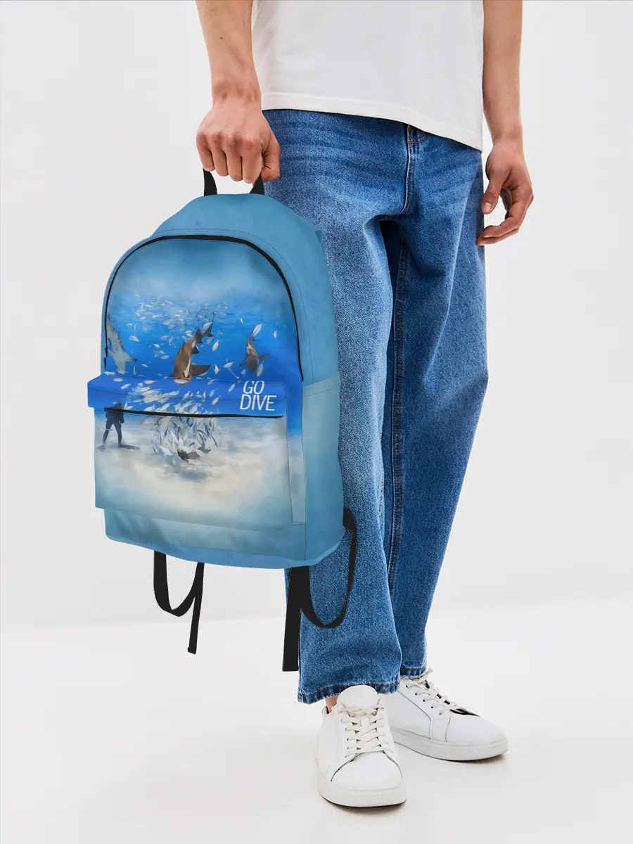 Рюкзак джинсовый / Go Dive