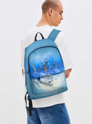 Рюкзак джинсовый / Go Dive