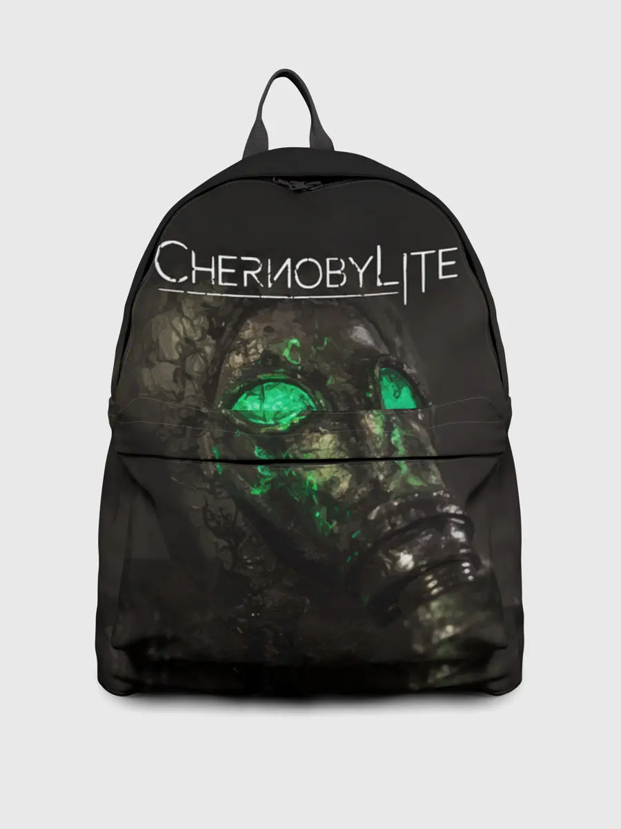 Рюкзак джинсовый / CHERNOBYLITE ПРОТИВОГАЗ
