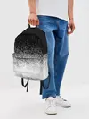 Рюкзак джинсовый / BLACK AND WHITE ABSTRACTION