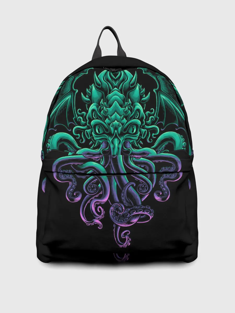 Рюкзак джинсовый / Ктулху