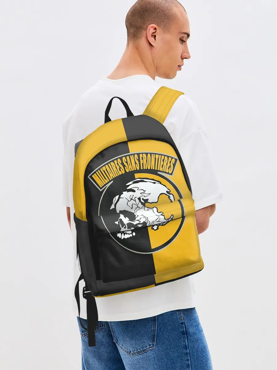 Рюкзак джинсовый / METAL GEAR