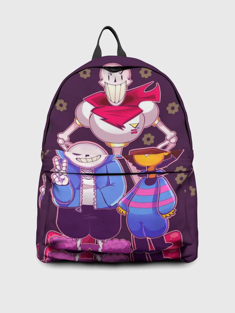 Рюкзак джинсовый / Персонажи Undertale