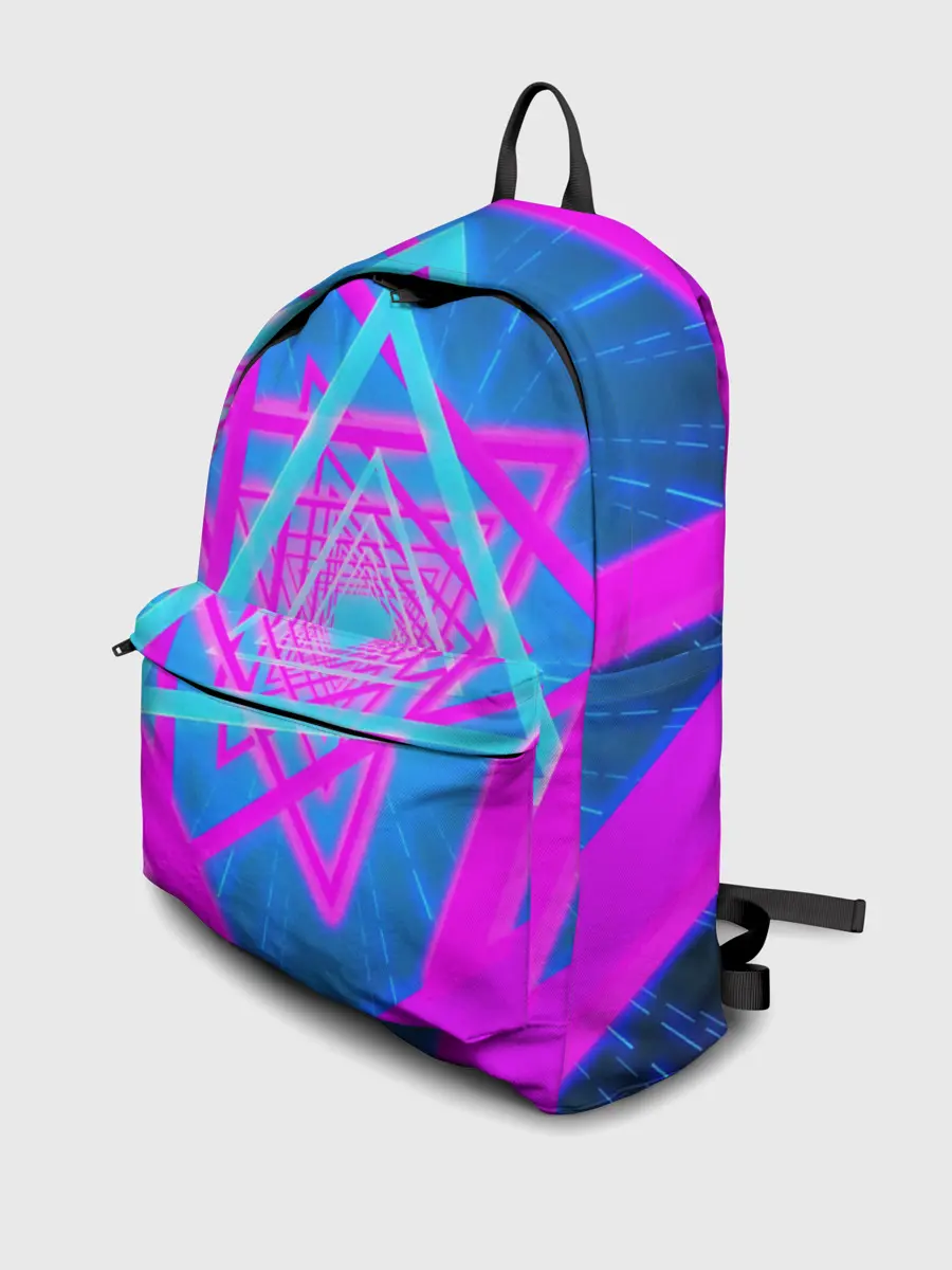 Рюкзак джинсовый / MUSIC NEON